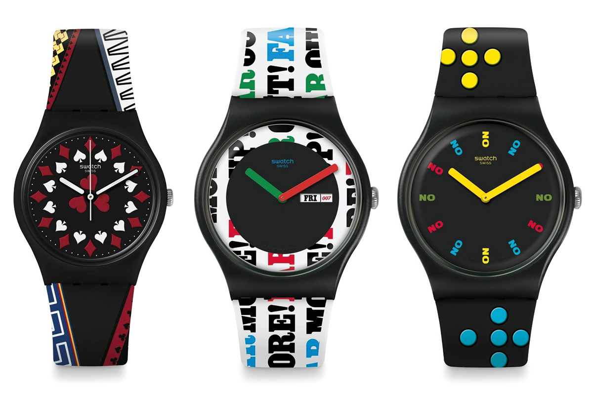 James Bond: la collezione firmata Swatch